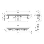 Трап линейный Kroner KRP Eifel M60 Muster, фото , изображение 2 | SNABZHENIE.com.ua