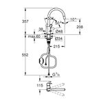 Смеситель Grohe Start Flow 30569000 для кухни, фото , изображение 2 | SNABZHENIE.com.ua