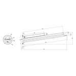 Колба фланец для сухих ТЭНов Kroner Runder 0141, фото , зображення 2 | SNABZHENIE.com.ua