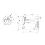 Тен для водонагревателя Kroner Small 1500 Вт, фото , изображение 2 | SNABZHENIE.com.ua