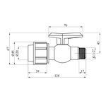 Кран ПЭ SantehPlast 20х1/2" РН, фото , изображение 2 | SNABZHENIE.com.ua