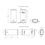 Водонагреватель Kroner NEO Flacher K100PVH2-D с сухим ТЭНом, фото , изображение 2 | SNABZHENIE.com.ua