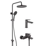 Набор смесителей Kroner Element 211801-5301, фото  | SNABZHENIE.com.ua