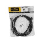 Шланг для душа Kroner KRM - SCH607 Anti-Twist 160 см, фото , зображення 3 | SNABZHENIE.com.ua