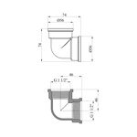 Уголок Karro 1 1/2" ВВ никелированный, фото , изображение 2 | SNABZHENIE.com.ua