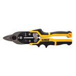 Ножницы по металлу ERGO Aviation 235 мм, прямые, короткие губки DeWALT, фото , изображение 3 | SNABZHENIE.com.ua