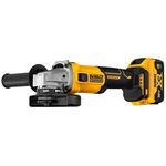 Шлифмашина угловая - болгарка аккумуляторная бесщёточная DeWALT DCG407M2T, фото , зображення 2 | SNABZHENIE.com.ua