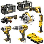 Набір з шести інструментів безщіткових DeWALT DCK623P3, фото , зображення 3 | SNABZHENIE.com.ua