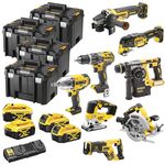 Набор аккумуляторных инструментов DeWALT DCK865P4T, 8 шт., фото  | SNABZHENIE.com.ua