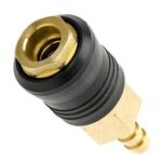 Соединение быстроразъемное для шланга 8 мм, латунь INTERTOOL PT-1812, фото , изображение 3 | SNABZHENIE.com.ua