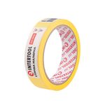 Лента малярна 25мм, 20м, жовта INTERTOOL DM-2520, фото  | SNABZHENIE.com.ua