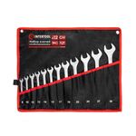 Набор ключей комбинированных 12 ед. 8-30 мм Cr-V INTERTOOL HT-1251, фото  | SNABZHENIE.com.ua