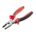 Плоскогубцы 180 мм, фосфатированные, полированные, INTERTOOL NT-0118, фото  | SNABZHENIE.com.ua