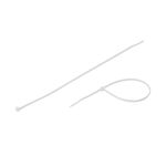 Хомут пластиковий 2,5x200 мм, (100 шт/упак), білий INTERTOOL TC-2520, фото , зображення 3 | SNABZHENIE.com.ua