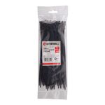 Хомут пластиковий 3,6x200 мм, (100 шт/упак), чорний INTERTOOL TC-3621, фото  | SNABZHENIE.com.ua