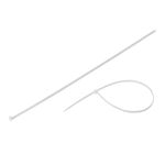 Хомут пластиковий 4,8x400 мм, (100 шт/упак), білий INTERTOOL TC-4840, фото , зображення 3 | SNABZHENIE.com.ua