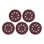 Круг наждачный 125мм самоклеящийся К150, 5 шт, INTERTOOL BT-0588, фото  | SNABZHENIE.com.ua