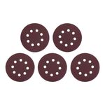 Круг наждачный самоклеящийся 125мм, класс С, 5ед INTERTOOL BT-0590, фото  | SNABZHENIE.com.ua