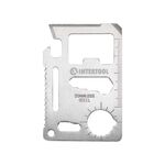 Карточка мультитул 11 в 1 INTERTOOL HT-0589, фото  | SNABZHENIE.com.ua