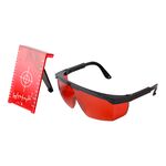 Мишень + очки для лазерного уровня, для красного лазера INTERTOOL MT-3066, фото  | SNABZHENIE.com.ua