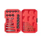 Набор экстракторов и сверл для поврежденных болтов, 26шт INTERTOOL SD-8009, фото , изображение 3 | SNABZHENIE.com.ua