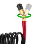 Шланг BLACK M-Flex 6.5x10мм, 20м, спиральный с поворотным шарниром, фото , изображение 3 | SNABZHENIE.com.ua