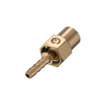 Шарнир поворотный внутренняя резьба 1/4" на шланг 6 мм, латунь STORM INTERTOOL PT-2200, фото , зображення 2 | SNABZHENIE.com.ua