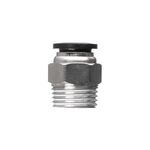 Цангове з'єднання для поліуретанових та інших шлангів 12 мм, 1/2“ нар. різьба INTERTOOL PT-2314, фото , зображення 3 | SNABZHENIE.com.ua