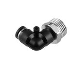 З'єднання цангове L-образне для полиуретанових і інших шлангів 6 мм, 1/2" нар. різьба INTERTOOL PT-2341, фото , зображення 2 | SNABZHENIE.com.ua