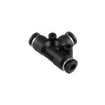 Соединение цанговое Т-образное для шлангов 4 мм INTERTOOL PT-2345, фото , изображение 2 | SNABZHENIE.com.ua