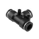 Соединение цанговое T-образное 12 мм для шлангов INTERTOOL PT-2349, фото , изображение 2 | SNABZHENIE.com.ua