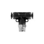 Цанговое соединение T-образное для шлангов 6*6 мм, 1/4" INTERTOOL PT-2351, фото , изображение 3 | SNABZHENIE.com.ua