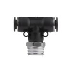 Соединение T-образное для шлангов 10*10 мм, 1/2 нар. резьба INTERTOOL PT-2363, фото , изображение 3 | SNABZHENIE.com.ua