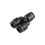 Цангове з’єднання Y-подібне для поліуретанових та інших шлангів 6 мм INTERTOOL PT-2371, фото , зображення 2 | SNABZHENIE.com.ua