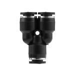 Цанговое Y-образное соединение для шлангов 8 мм INTERTOOL PT-2372, фото , изображение 3 | SNABZHENIE.com.ua