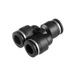 Цанговое Y-образное соединение для шлангов 10 мм INTERTOOL PT-2373, фото , изображение 2 | SNABZHENIE.com.ua