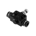 Цанговое соединение прямое с регулятором для шлангов 6х6мм INTERTOOL PT-2396, фото , изображение 2 | SNABZHENIE.com.ua