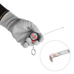 Рулетка з фіксатором 1м*6мм INTERTOOL MT-0401, фото , зображення 3 | SNABZHENIE.com.ua