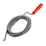 Трос для чистки труб 9мм, 5м, пробивной наконечник INTERTOOL, фото  | SNABZHENIE.com.ua