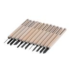 Набір різців по дереву 12шт INTERTOOL HT-3504, фото  | SNABZHENIE.com.ua