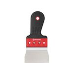 Шпатель з нержавіючої сталі 100мм Проф INTERTOOL KT-2670, фото  | SNABZHENIE.com.ua