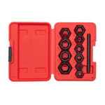 Набор экстракторов для поврежденных болтов и гаек, 10шт INTERTOOL, фото , изображение 2 | SNABZHENIE.com.ua