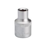 Головка шестигранная 1/2", 8мм INTERTOOL ET-2008, фото , изображение 2 | SNABZHENIE.com.ua