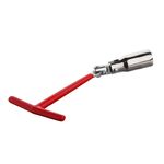 Свечной ключ Т-образный с шарниром 21мм INTERTOOL HT-1721, фото , зображення 2 | SNABZHENIE.com.ua