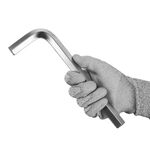 Ключ Г-подібний шестигранний 19 мм, 265 70 мм INTERTOOL HT-1869, фото , зображення 3 | SNABZHENIE.com.ua