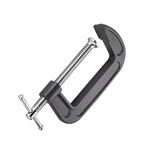 Струбцина тип G 4, длина 100 мм INTERTOOL HT-6016, фото  | SNABZHENIE.com.ua