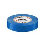 Лента ізоляційна 0,15 мм x 17 мм x 20 м синя INTERTOOL IT-0020, фото , зображення 2 | SNABZHENIE.com.ua