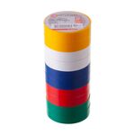 Ізоляційна стрічка 0,15 мм x 17 мм x 20 м кольорова INTERTOOL IT-0024, фото  | SNABZHENIE.com.ua