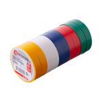 Лента ізоляційна 0.15 мм*17 мм*25м кольорова INTERTOOL IT-0029, фото , зображення 2 | SNABZHENIE.com.ua
