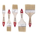 Набір флейцевих кистей 25; 38; 50; 76; 102 мм, 5 шт INTERTOOL KT-1005, фото  | SNABZHENIE.com.ua